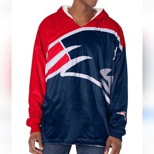 NFL New England Patriots Reversible Colorblock Hoodeez unisex
